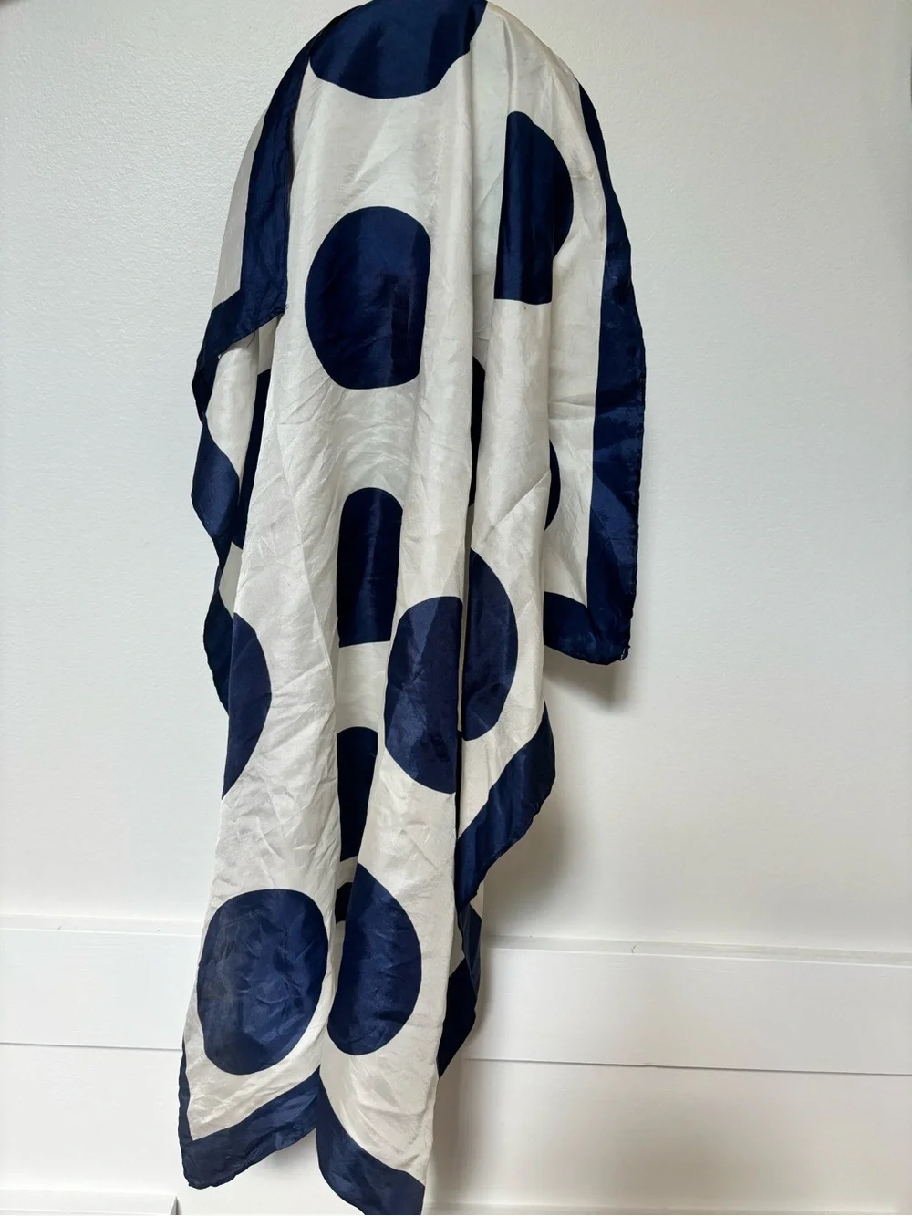 vintage Glentex scarf made in Japan with a silk blend material.